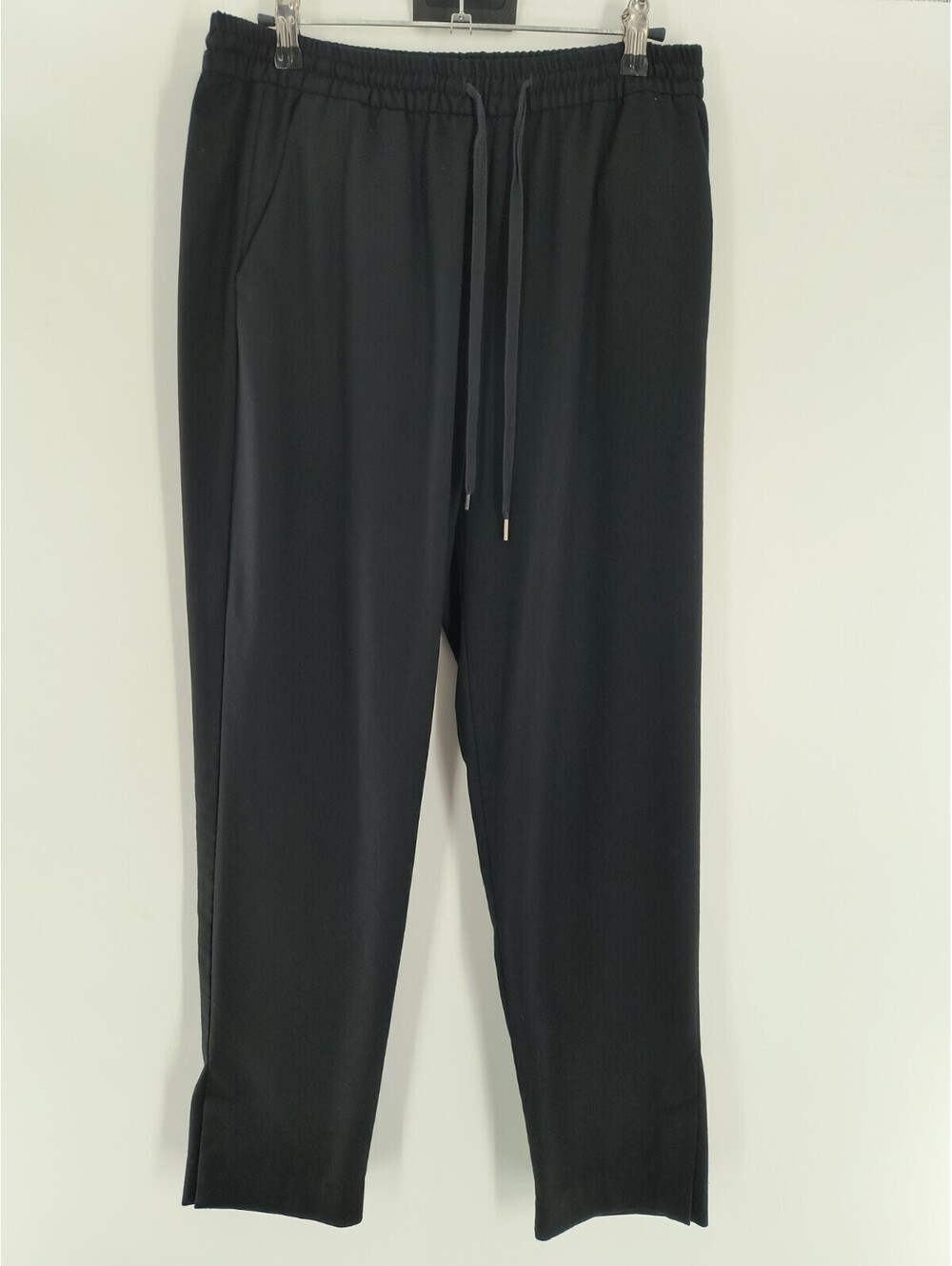 Gap Elastic Waist Drawstring Pants Black Size 8r 040